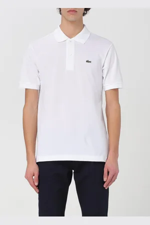 Lacoste Polo in piquet di cotone con logo