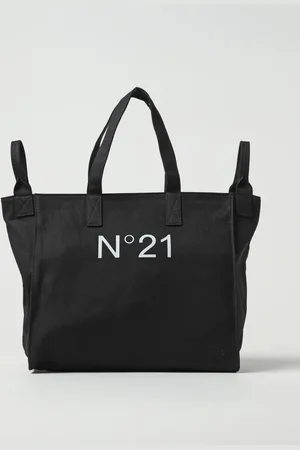 Nº21 Borsa N°21 in canvas con logo