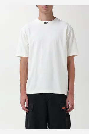 Heron Preston T-shirt in cotone con logo ricamato