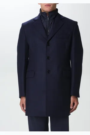 FAY Cappotto in panno e nylon trapuntato