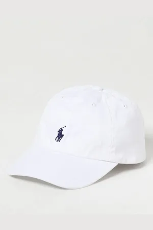 Ralph Lauren Cappello in cotone con logo