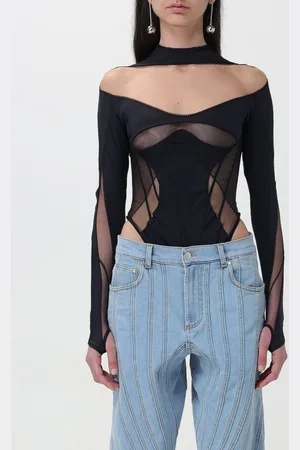 MUGLER Body in tulle