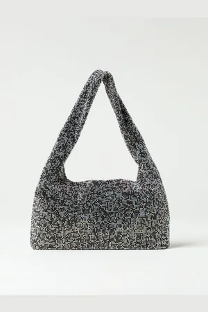 KARA Borsa in maglia metallica e strass
