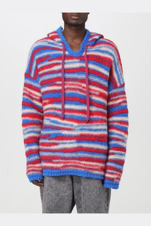 ERL Felpa in misto lana e alpaca jacquard
