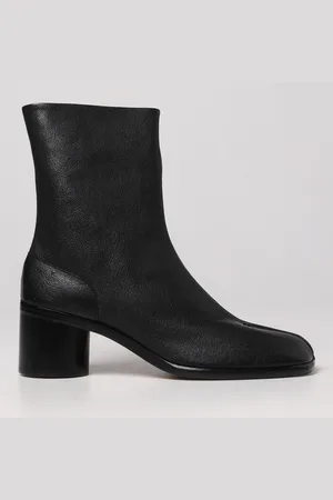 Maison Margiela Stivaletto Tabi in pelle bottalata