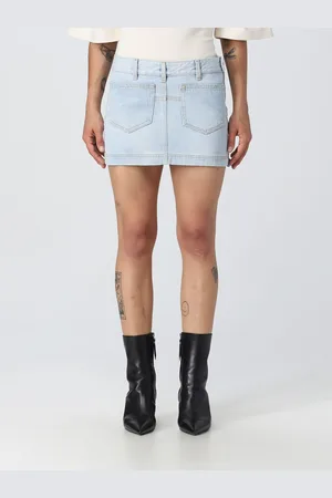 The Attico Gonna in denim