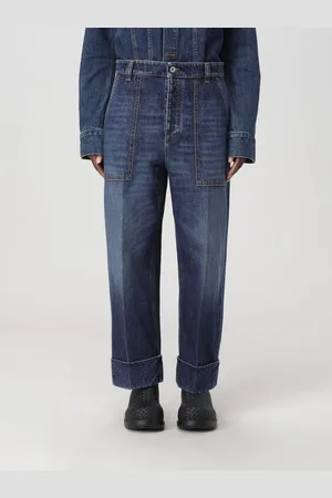 Bottega Veneta Jeans Medium Washed Cargo Denim