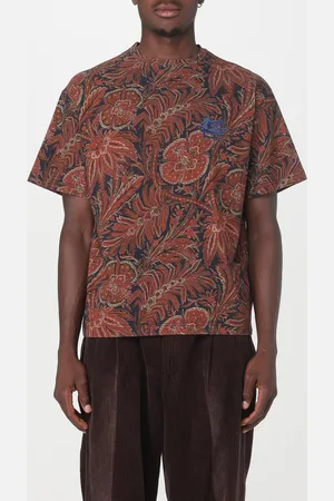 Etro T-shirt a fantasia paisley ornamentale