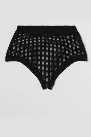 Paco rabanne Culotte Paco in lycra con borchie