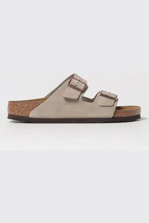 Birkenstock Sandalo Arizona in camoscio