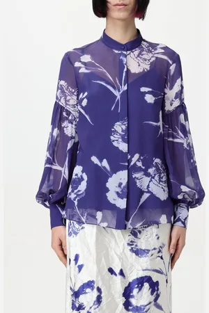 Erdem Camicia in seta floreale