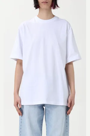 Msgm T-shirt oversize con logo posteriore