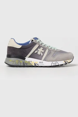 Premiata Sneakers Lander in pelle e nylon