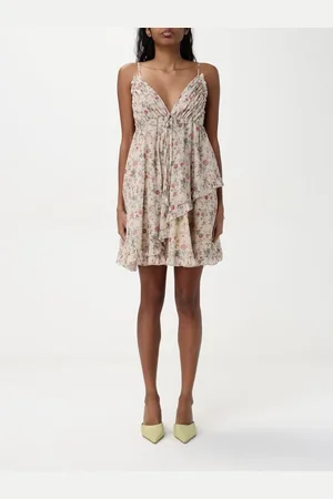ANIYE BY Abito mini in cotone con stampa floreale