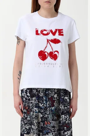 Zadig & Voltaire T-shirt in cotone stampata