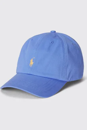 Ralph Lauren Cappello in cotone con logo ricamato
