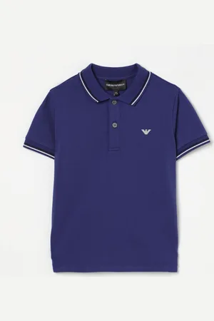 Emporio Armani Polo in cotone con logo