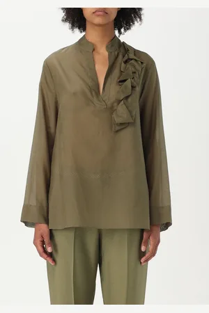 HANITA Blusa in cotone e seta