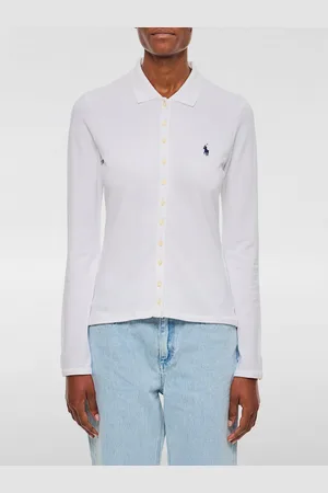 Ralph Lauren Polo in cotone con logo ricamato