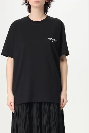 Msgm T-shirt in cotone con logo