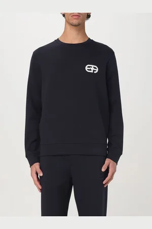 Emporio Armani Felpa in cotone con logo