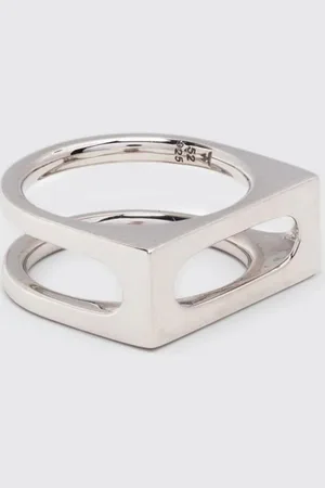 TOM WOOD Anello Single Cage in argento 925