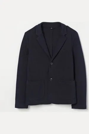 Emporio Armani Blazer a monopetto in cotone