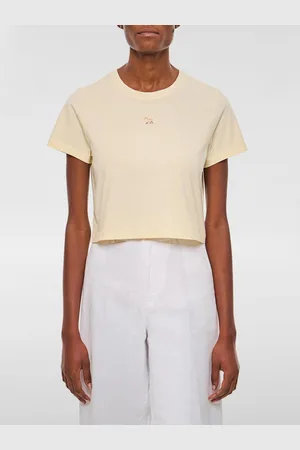 Maison Kitsuné T-shirt crop in cotone