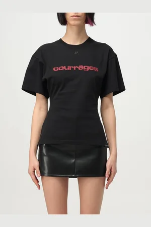 Courrèges T-shirt in cotone Courréges con logo