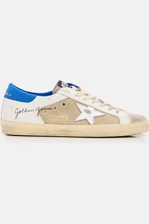 Golden Goose Sneakers Super-Star in mesh e pelle used
