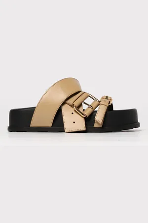 Moschino Sandalo Belted in pelle