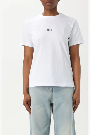 Msgm T-shirt in cotone con mini logo