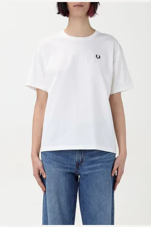 Fred Perry T-shirt in cotone con logo