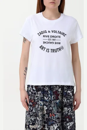 Zadig & Voltaire T-shirt in cotone con stampa logo