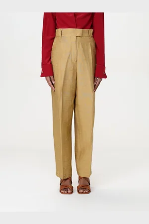 Max Mara Pantalone in misto seta