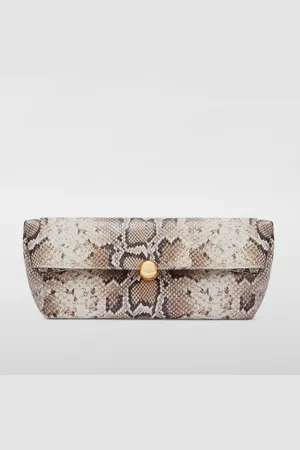 Furla Clutch Sfera Soft in pelle stampa pitone