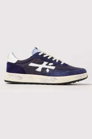 Premiata Sneakers Nous in camoscio e mesh