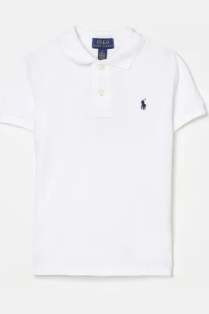 Ralph Lauren Polo in cotone con mini logo ricamato