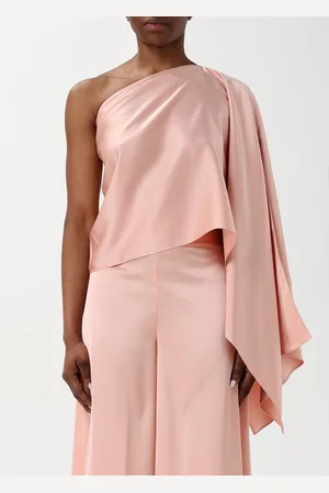 HH COUTURE Top monospalla in raso