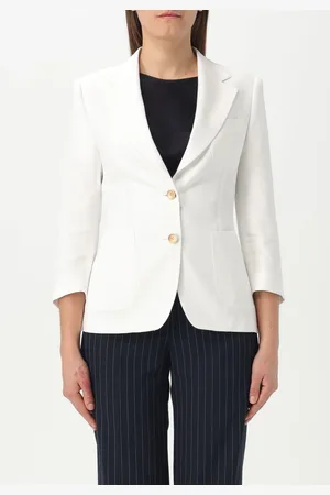 TAGLIATORE Blazer in cotone e lino