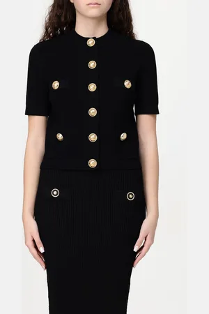 Balmain Cardigan in misto viscosa