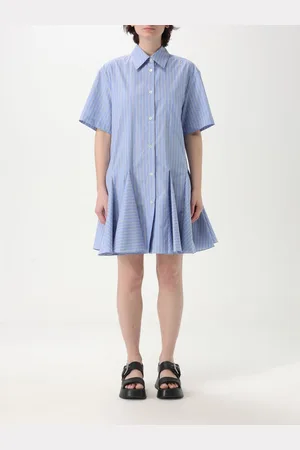 Marni Abito chemisier in cotone a righe