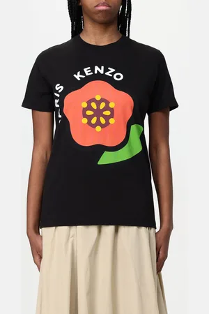 Kenzo T-shirt in cotone con stampa logo