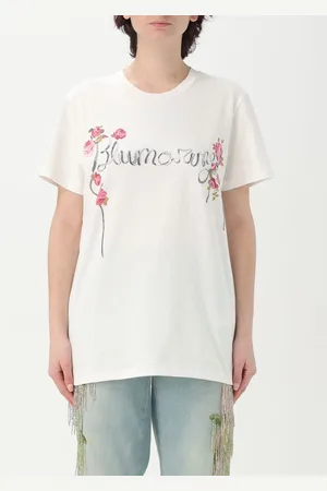 BLUMARINE T-shirt in cotone con logo