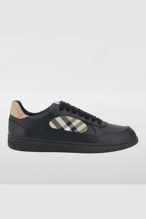 Burberry Sneakers Terrace in pelle e cotone spalmato