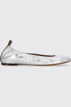 Lanvin Ballerina in pelle laminata