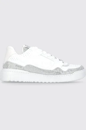 Philipp Plein Sneakers Moon Walker in pelle con strass