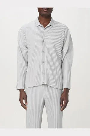 Issey Miyake Cardigan in poliestere plissettato