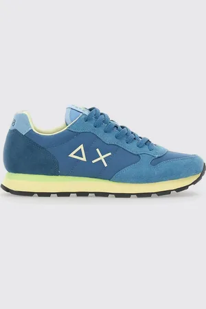 sun68 Sneakers in camoscio e canvas