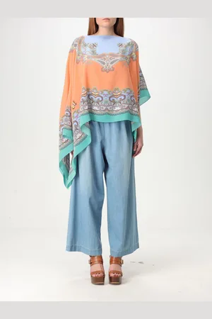 Etro Blusa in seta con stampa Paisley
